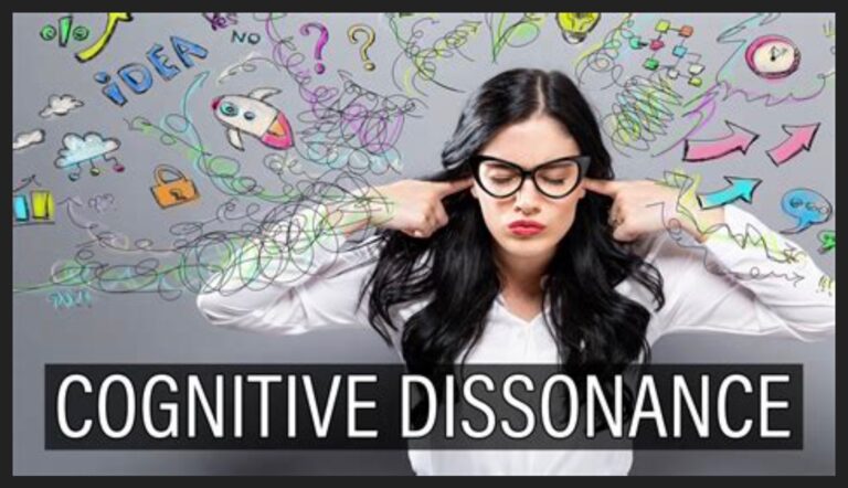 My cognitive dissonance is stopping me from growing.