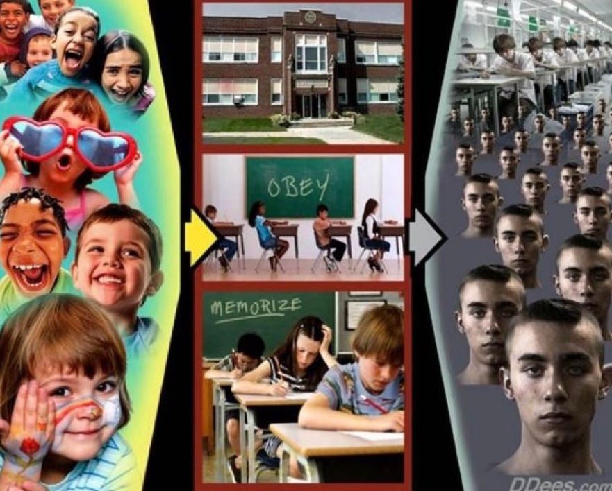 The modern education system deception...