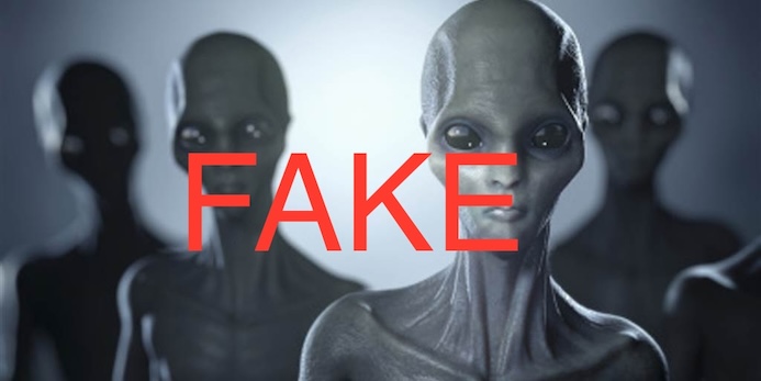Fake alien Invasion