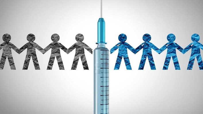 Vaccinated vs. Unvaccinated. Vaccinate