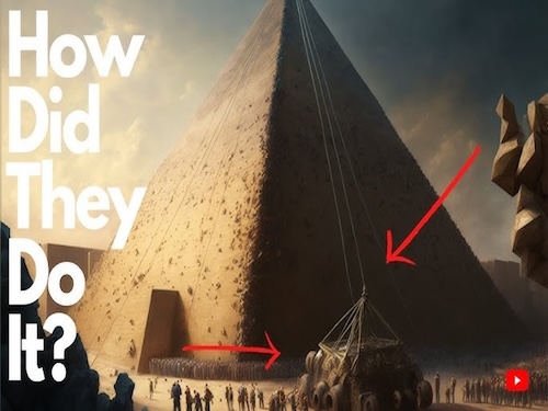 Pyramids of Giza-Acoustic levitation?