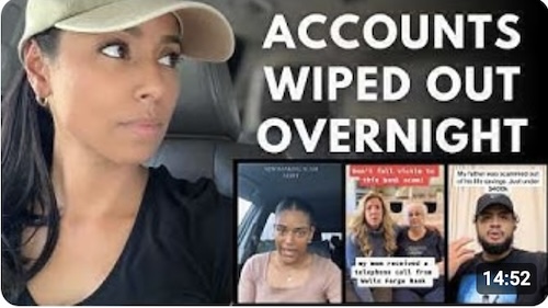 Bank accounts wiped OUT