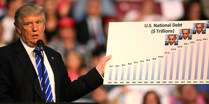 US National Debt Trump