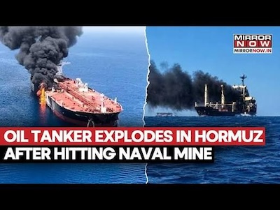 Supertanker Explodes